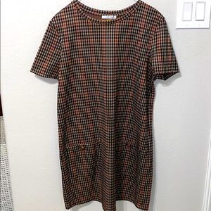 Plaid Zara dress!!